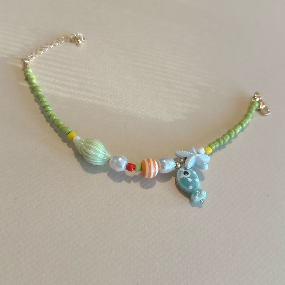 Fish anklet S875 - Picture 3 of 4